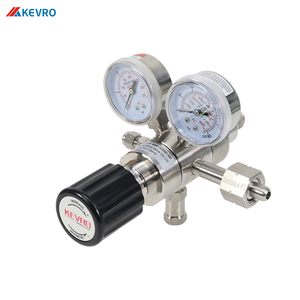 KEVRO Çift Kademeli Gaz Basınç Regülatörü 25MPA Azot Argon <span class=keywords><strong>CO2</strong></span> Karbon Dioksit Gazı CGA580 için - Product Image 4