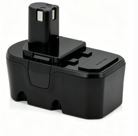 Paket BARU untuk Baterai Ryobi 18V 4.8Ah 18 Volt Ni-Mh P100 13022 ABP1801 4800mAh Baterai Nikel Isi Ulang