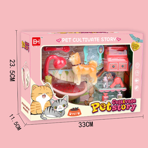 Nuevo Kit de Juego de Imitación de Salón de Belleza para Mascotas de la Marca KSF, Material ABS PP PS, con Bañera para Perros y Cachorros, <span class=keywords><strong>Juguetes</strong></span> Preescolares, Venta al por Mayor <span class=keywords><strong>2022</strong></span> - Product Image 2