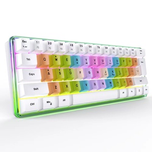 Hot Selling 61 Key <strong>Bluetooth</strong> Dual-mode 2.4G Wireless Keyboard RGB Backlight <strong>Tablet</strong> Phone Keypad <strong>Mouse</strong> - Product Image 3