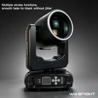 Projecteur Beam 230W avec double prismes, anneau lumineux RGB à contrôle précis 16 bits, DMX512, pour scène, discothèque, fête, mariage, DJ