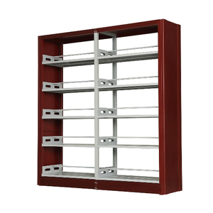 <span class=keywords><strong>Librero</strong></span> Moderno de 5 Niveles, Estantería de Acero Blanco, Estantería Metálica Doble para Biblioteca, Muebles de Oficina, Uso en Exteriores, Material de Hierro - Product Image 3