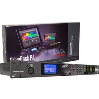 Procesador de Crossover Digital Avanzado de 2 Entradas y 6 Salidas con Sistema de Gestión de Altavoces PA2 Portátil para Estudio y Escenario