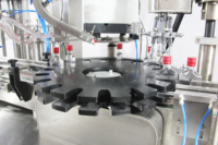 Machine de bouchage automatique monobloc YTSP-500, ligne de production d'embouteillage intégrée pour boissons, poudres, huiles, petits flacons en verre