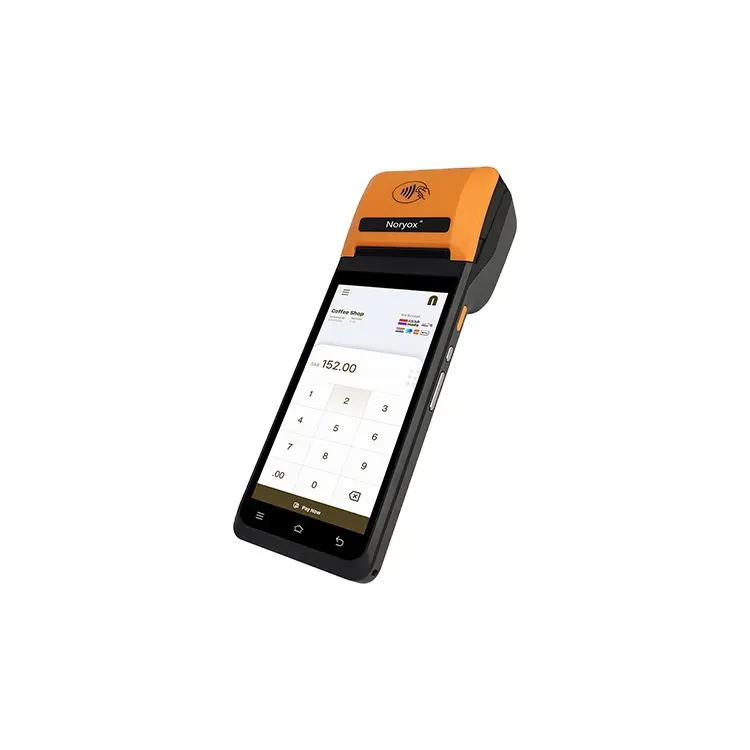 JEPOWER Handheld Pos Terminal Android 12 4G Wifi Abrechnung Tragbare billige Handheld Mobile Pos Terminal Einzelhandel Pos Gerät