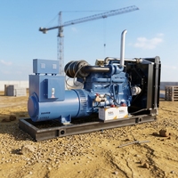 Groupe électrogène diesel à faible consommation de carburant, type châssis ouvert, avec moteur SDEC
