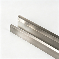 Vente en gros d'usine de lames de raboteuse industrielle pour le travail du bois, lames dentelées HSS W6 50x8mm, adaptées au bois tendre et au bois dur