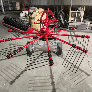 Nouveau Râteau Hydraulique de Débroussaillage et de Nettoyage de Terrain pour Tracteur Agricole, Puissance de Traction Efficace, avec Boîte de Vitesses PTO, 50-80 CV, Largeur de Travail 3m - Product Image 2