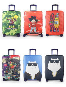 Bagaglio di viaggio <span class=keywords><strong>Valigia</strong></span> Copertura Protector Adatto logo Personalizzato di protezione spandex bagaglio impermeabile di copertura - Product Image 3