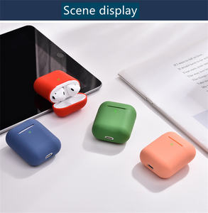 Nouveau casque étui casque Coversplit conception séparée <span class=keywords><strong>coque</strong></span> en silicone souple mince pour <span class=keywords><strong>Airpods</strong></span> 1ère/<span class=keywords><strong>2</strong></span>ème génération - Product Image 3