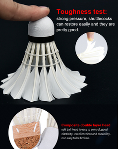 Ensemble de badminton avec queue de navette - Product Image 4