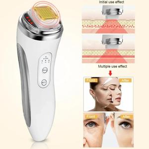 Masseur facial portable à microcourant RF <span class=keywords><strong>pour</strong></span> raffermir la peau, la resserrer et lutter contre le vieillissement, appareil de traitement facial - Product Image 4