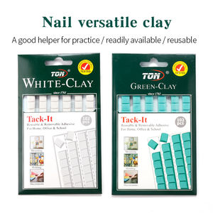 <span class=keywords><strong>ดิน</strong></span><span class=keywords><strong>เหนียว</strong></span>สีน้ำเงินอเนกประสงค์ ไม่ทิ้งคราบ ใช้ซ้ำได้ สำหรับติดเล็บปลอม อุปกรณ์ฝึกทำเล็บ - Product Image 4