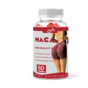 Gomitas de Maca OEM Naturales <span class=keywords><strong>Plus</strong></span>, Gomitas de Maca de Alta Calidad para Mujeres, Marca Privada OEM, Vitalidad para Glúteos y Cadera en Mujeres - Product Image 1