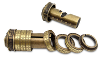 Puzzle Boxes Da Vinci Code Mini Cryptex Lock avec compartiments cachés Anniversaire Saint Valentin Cadeaux d'anniversaire mystérieux