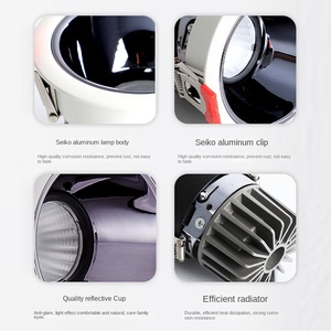 Focos LED antideslumbrantes para el hogar, Hotel, lavado de pared recuperado, focos, tienda de ropa, Fondo de pared, sala de exposiciones - Product Image 2