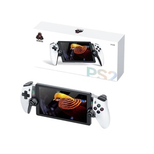 Consola Portátil con Gatillos Hall, Joystick Hall, Doble Vibración, Baja Latencia de 2.3ms, Luz RGB, Reproductor de Juegos Portátil Blanco M28 PS2 - Product Image 1