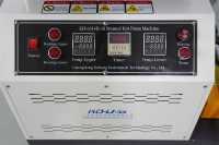 Mesin Vulkanisasi Karet Silikon Manual 30T 300*300mm Pemanas Listrik Empat Kolom Laboratorium CE