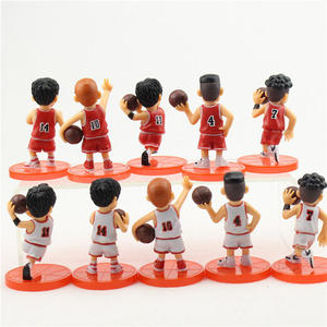 5 unids/set 8cm Slam Dunk figura Akagi Takenori Rukawa Kaede <span class=keywords><strong>Slamdunk</strong></span> colección Anime figura de acción modelo juguete muñeca regalo para niños - Product Image 5