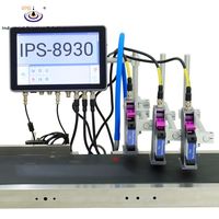 Impresora de Codificación TIJ Multi-Cabezal IPS-8930 de 10.1 Pulgadas para Impresión de Datos Variables en Líneas de Empaquetado Automatizadas