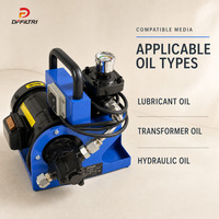Unit Filter Oli Mini PFE-6 Mesin Pemurni Oli Bekas Portabel Genggam 0.6 MPa Baru