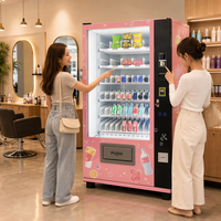 Distributeur automatique BESTZONE 36 sélections en acier avec écran tactile 7 pouces, conforme ADA, SDK activé, paiement par QR code et carte de crédit