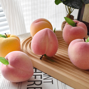 Adorno de Melocotón Artificial Realista de Espuma de 7*8.5cm para Decoración del Hogar, Exhibición en Ventanas, para Navidad y Acción de Gracias - Product Image 5