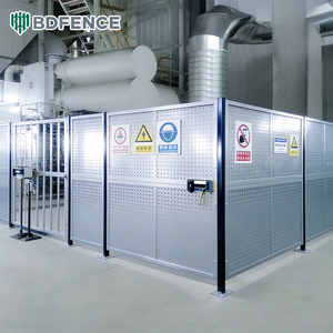Recinzione in Metallo Perforato Vendita all'Ingrosso |   Barriera di Isolamento Antiruggine Durevole per Officine e Linee di Assemblaggio - Product Image 3