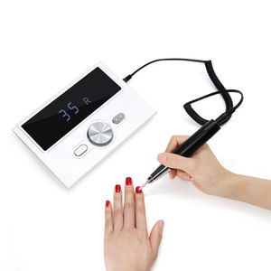 Full-screen Display 35000rpm Electric <strong>Nail</strong> <strong>File</strong> Drill <strong>Machine</strong> with Pedal <strong>for</strong> Home Use Art - Product Image 1