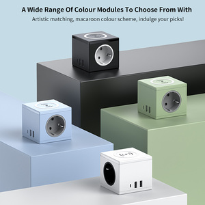 Adaptateur secteur Magic Box <span class=keywords><strong>Cube</strong></span>, directement de l'usine, avec port de charge rapide PD20W, charge sans fil NFC, longueur de câble 3m/5m, courant nominal 10A - Product Image 2