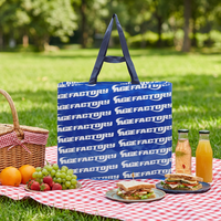 Sac fourre-tout en PP tissé écologique avec logo personnalisé, grand sac de courses réutilisable