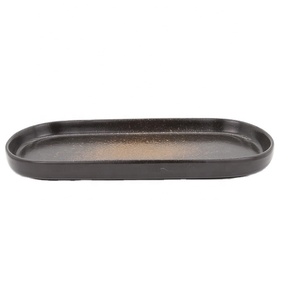 Assiette de service rectangulaire en céramique 12 pouces Plateau de service pour dîner <span class=keywords><strong>Shushi</strong></span> Parties Dessert Apéritif Passe au lave-vaisselle - Product Image 5