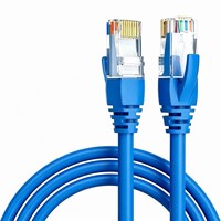 Cable de Red Cat5e de 15 Metros, Premium, al por Mayor, Sin Enredos, UTP, para Conexión de Internet de Alta Velocidad en Oficinas y Hogares Inteligentes