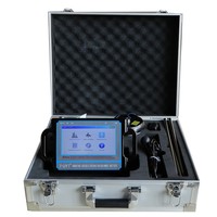 Détecteur de fuite d'eau robuste PQWT M100, conçu pour les environnements difficiles, fonctionnant de -10 à +50 de Celsius, avec chargeur intelligent
