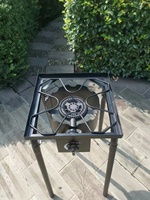 Produit populaire Réchaud de camping à brûleur unique pour l'extérieur Brûleur à gaz en fonte