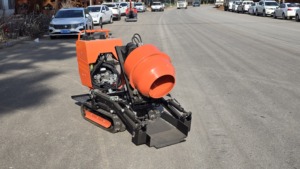Bétonnière automotrice tout-terrain 110L <span class=keywords><strong>pour</strong></span> la rénovation <span class=keywords><strong>de</strong></span> jardins et la construction en montagne - Product Image 5