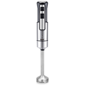 Mixeur Plongeant RAF 400W R.3030 en Acier Inoxydable, 4 Lames, 28000 tr/min, Démarrage Rapide, Nettoyage Facile, pour Cuisine - Product Image 3