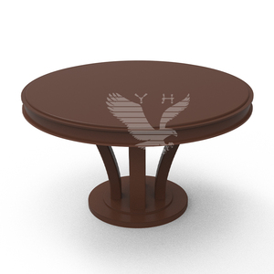YH Luxury Home <span class=keywords><strong>Table</strong></span> <span class=keywords><strong>de</strong></span> <span class=keywords><strong>poker</strong></span> Texas Hold'Em <span class=keywords><strong>Table</strong></span> <span class=keywords><strong>de</strong></span> <span class=keywords><strong>poker</strong></span> <span class=keywords><strong>convertible</strong></span> ronde en bois massif avec dessus <span class=keywords><strong>de</strong></span> salle à manger - Product Image 4