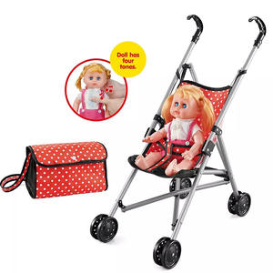 Kunststoff Rollenspiel Spielzeug 5 Stück Puppen zubehör Set Baby Doll Hochstuhl - Product Image 3