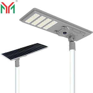 2023 nouveau 6V intégré photovoltaïque lampadaire éclairage extérieur LED Source de lumière 100W 250W IP65 aluminium lampadaire solaire - Product Image 1