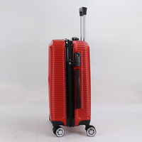 Ensembles de bagages avec serrure TSA Ensemble de bagages extensible Valises de dédouanement avec roues pivotantes Bagages rigides Ensemble de 4 pièces ABS