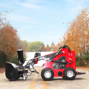 Minicargadora Frontal de Alta Calidad con Cucharón, Tracción por Orugas, Bomba de Motor, PLC, Rodamientos, Alto Momento de Carga, Uso en Jardinería - Product Image 4