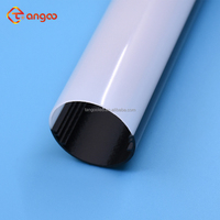 Diffuseur de lumière LED rond en polycarbonate co-extrudé de 40 mm, cache en plastique PC, abat-jour, éclairage de remplissage pour la photographie