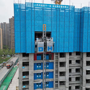 DAHAN SC200/200 0-40m/min Treuil d'intelligence à double cage pour le transport vertical de passagers et de matériaux - Product Image 6