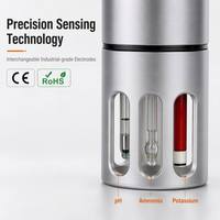 Analyseur d'azote ammoniacal en ligne JISA-Ammol, capteur, RS485 Modbus, IP68, mesure l'azote ammoniacal, le pH et la température