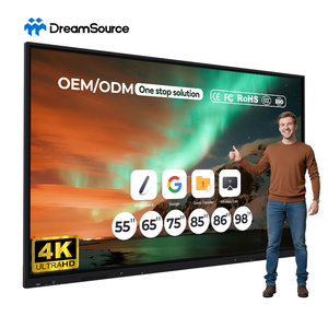 กระดานไวท์บอร์ดอัจฉริยะ Dreamsource ออลอินวัน พร้อมหน้าจอสัมผัส 4K แสดงผลแบบแยกส่วน รองรับการทำงานพร้อมกัน ฉายภาพไร้สาย - Product Image 5