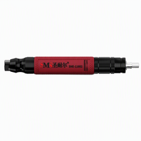 SANERPRO SNE-11602 Anti-vibratie Rotatie-schuifmotor Lucht-die-slijpmachine Pen 65000RPM 3mm Collet Palmgreep Precisie Mal Metaal