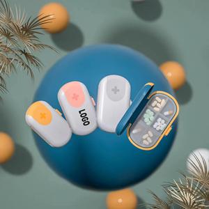 Custom Logo Printed Compartment <b>Pill</b> Storage Box Travel Medicine Rotation Holder Organizer Outdoor Candy Boxes <b>Container</b> Case - Product Image 1