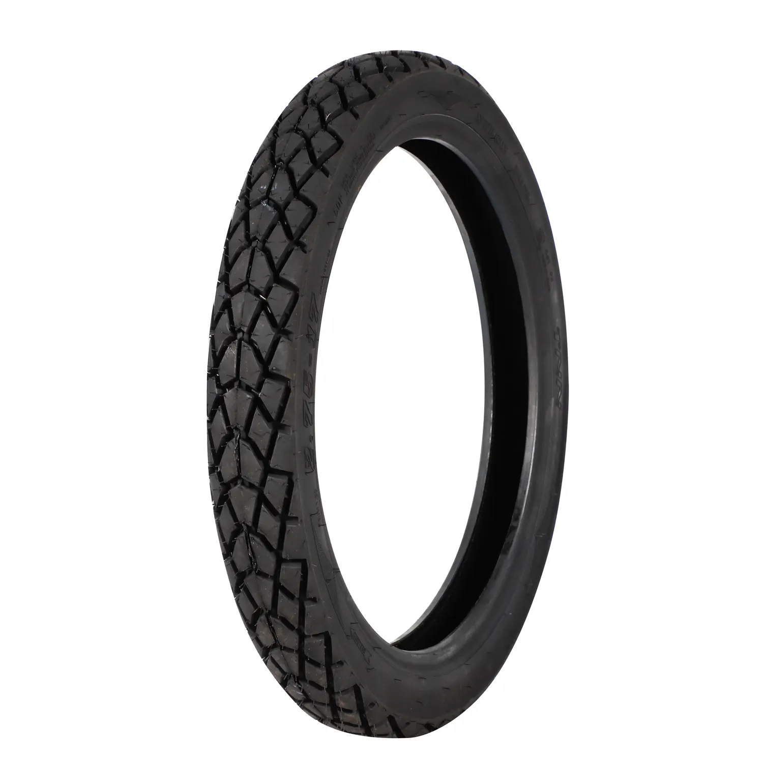 O fabricante vende pneus de motocicleta de borracha natural de alta qualidade