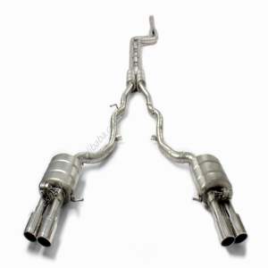 Tuyau d'échappement S304 pour <span class=keywords><strong>Bmw</strong></span> <span class=keywords><strong>E63</strong></span> E64 645i GT 3.0t pièces de Performance automatique de silencieux Valvetronic d'échappement à soupape d'usine - Product Image 1